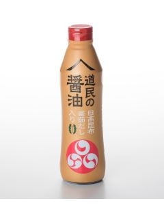 トモエ　道民の醤油　日高昆布450ml